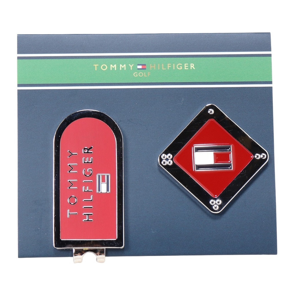 トミー ヒルフィガー ゴルフ（TOMMY HILFIGER GOLF）（メンズ、レディース）メタルマーカー THMG1SM5-RED