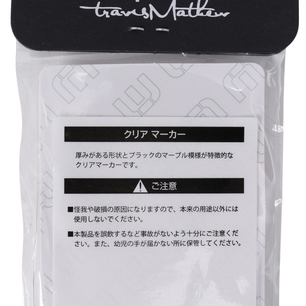 トラヴィスマシュー（Travis Mathew）（メンズ、レディース）ゴルフ クリアマーカー 7ZZ003-0BLK-OS