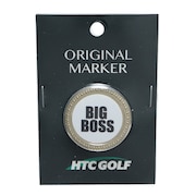 ホクシン（Hokushin）（メンズ、レディース）BIGBOSS ゴルフマーカー チップタイプ MK0322