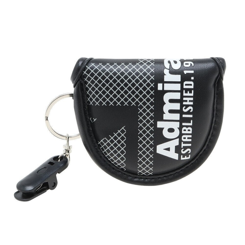 アドミラル ゴルフ（Admiral GOLF）（メンズ、レディース）パターカバーキャッチャー マレットパターカバー型 ADMG2BH7-BLK