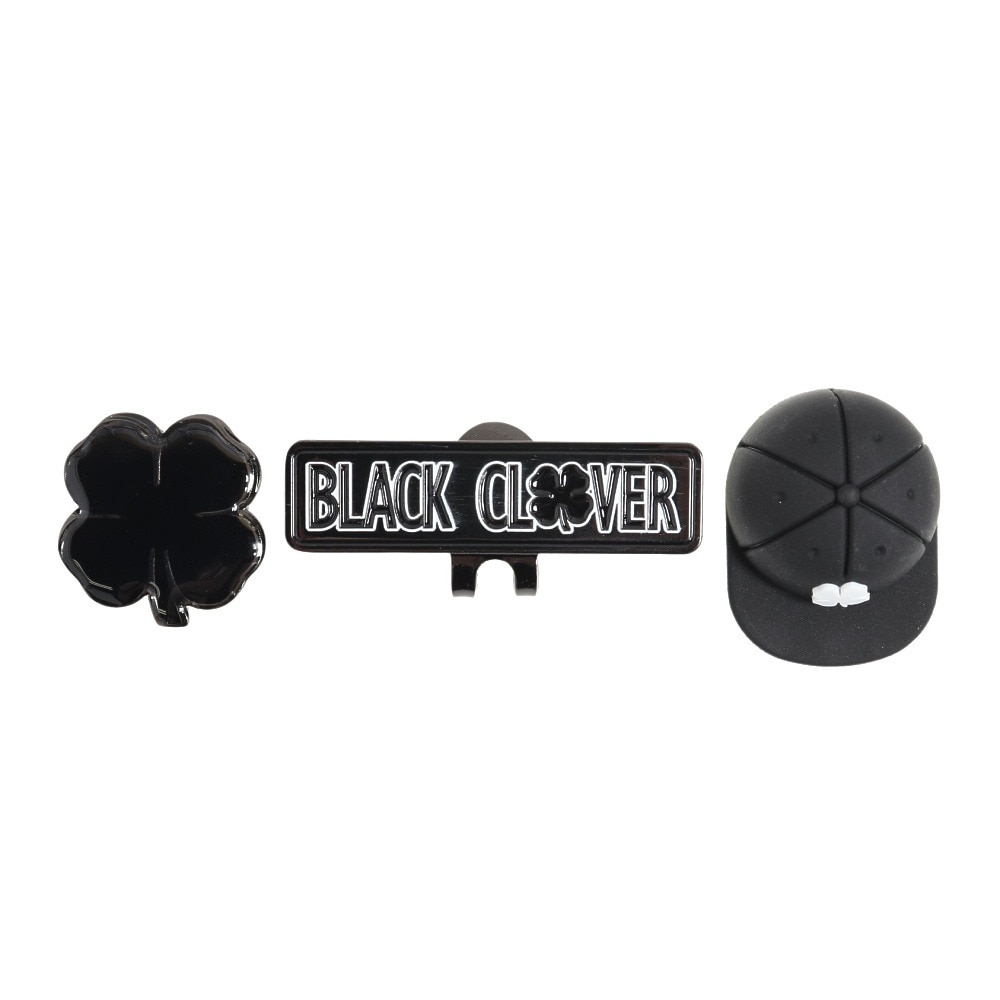 ブラッククローバー（Black Clover）（メンズ、レディース）ゴルフ クリップマーカー セット BA5PGZ21 BLK