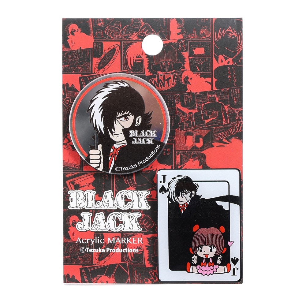 ホクシン（Hokushin）（メンズ、レディース、キッズ）ブラックジャック ゴルフマーカー ACMK003 ブラックジャッククリップMK