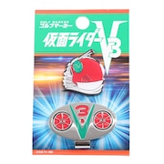 (メンズ、レディース、キッズ)仮面ライダー V3 ゴルフマーカー KRM005 カメンライダー V3クリップMK