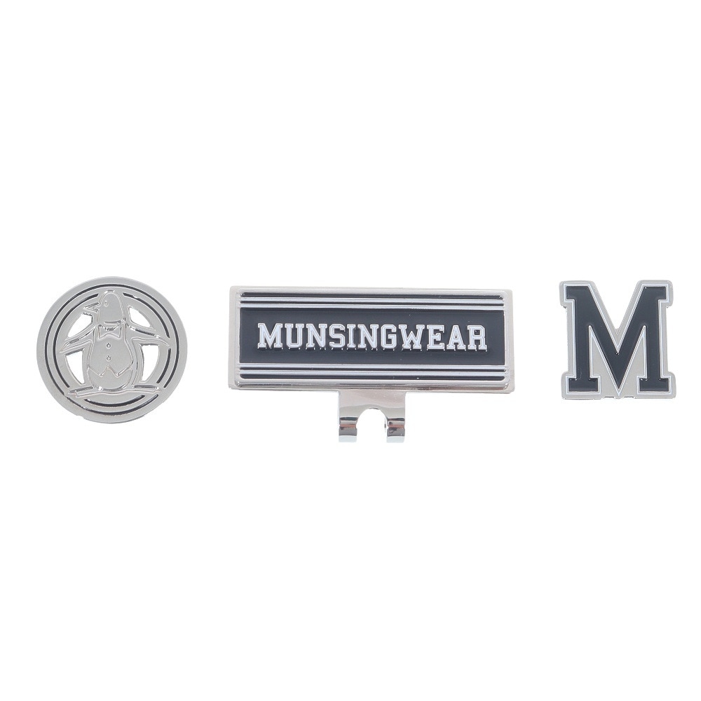 マンシングウエア（MUNSING WEAR）（メンズ）2個付きクリップマーカー MQBVJX50 BK00