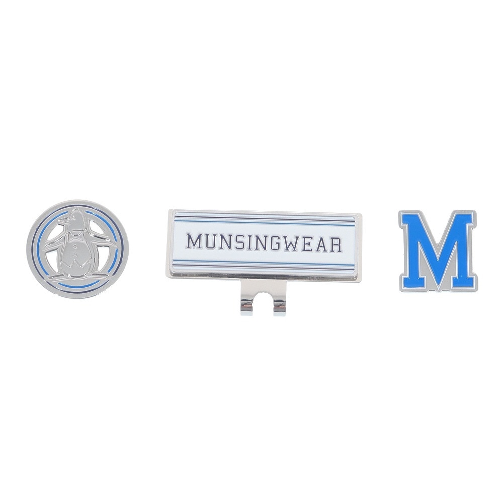 マンシングウエア（MUNSING WEAR）（メンズ）2個付きクリップマーカー MQBVJX50 BL00