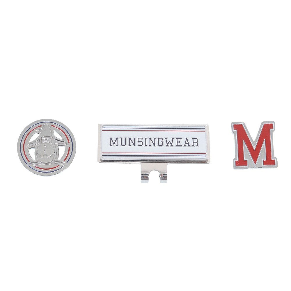 マンシングウエア（MUNSING WEAR）（メンズ）2個付きクリップマーカー MQBVJX50 RD00
