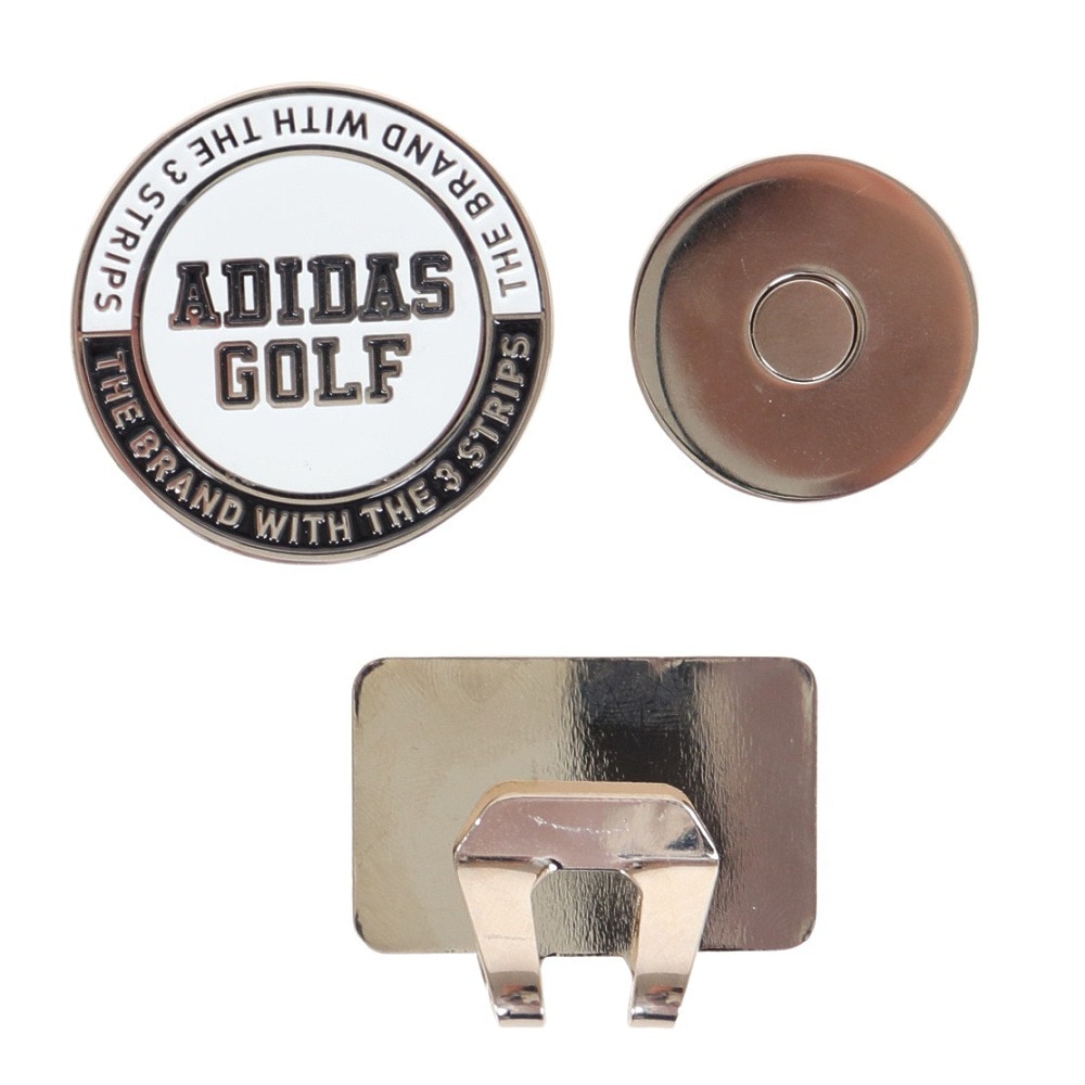 アディダス（adidas）（メンズ、レディース）ゴルフマーカー CORE 2way Marker ADM-933 BKWH