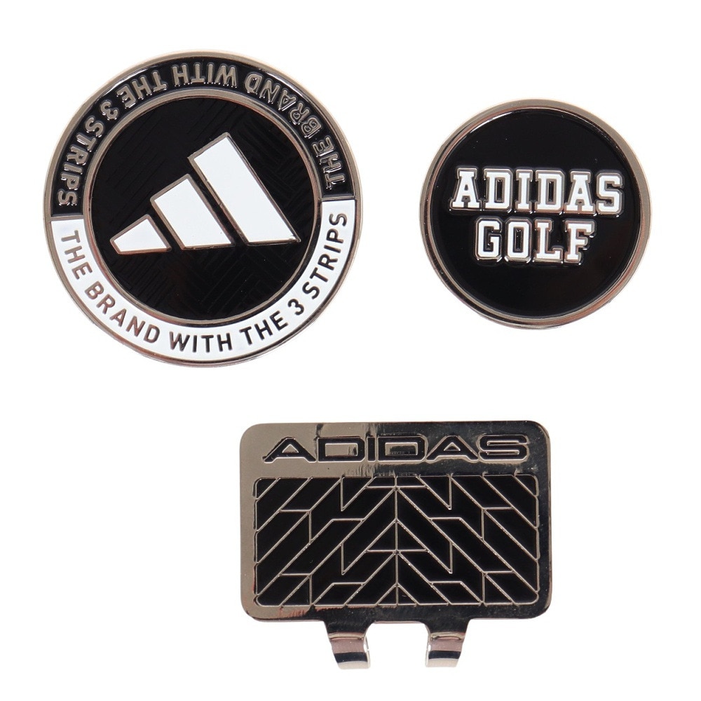 アディダス（adidas）（メンズ、レディース）ゴルフマーカー CORE 2way Marker ADM-933 BKWH