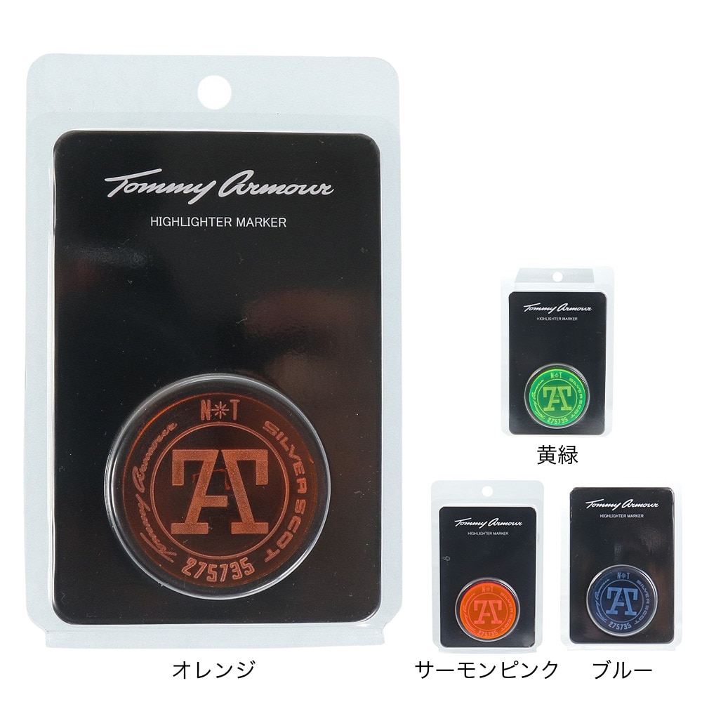 トミーアーマー（Tommy Armour）（メンズ、レディース）Highlighter marker TAAP22Y300045 ORG