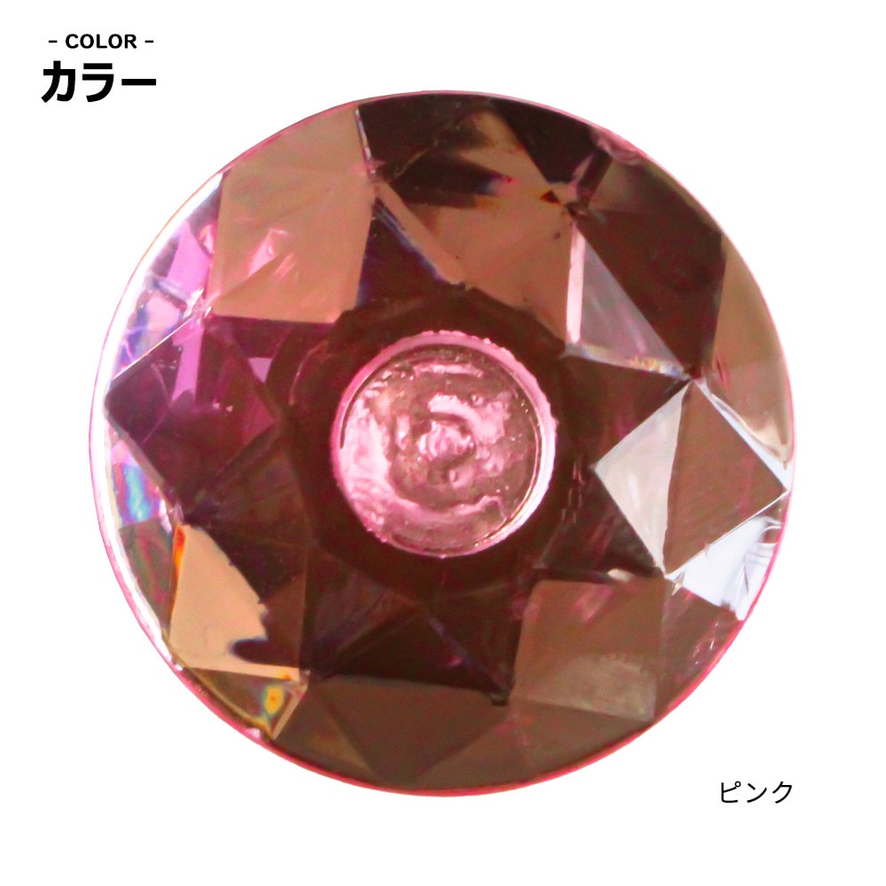 ホクシン（Hokushin）（メンズ、レディース）ゴルフマーカー キラキラクリップマーカー PK/RD MK401 キラキラPK/RD