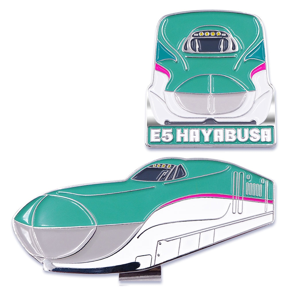 ホクシン（Hokushin）（メンズ、レディース）新幹線クリップマーカー E5系はやぶさ SKSM3 ハヤブサCLMK