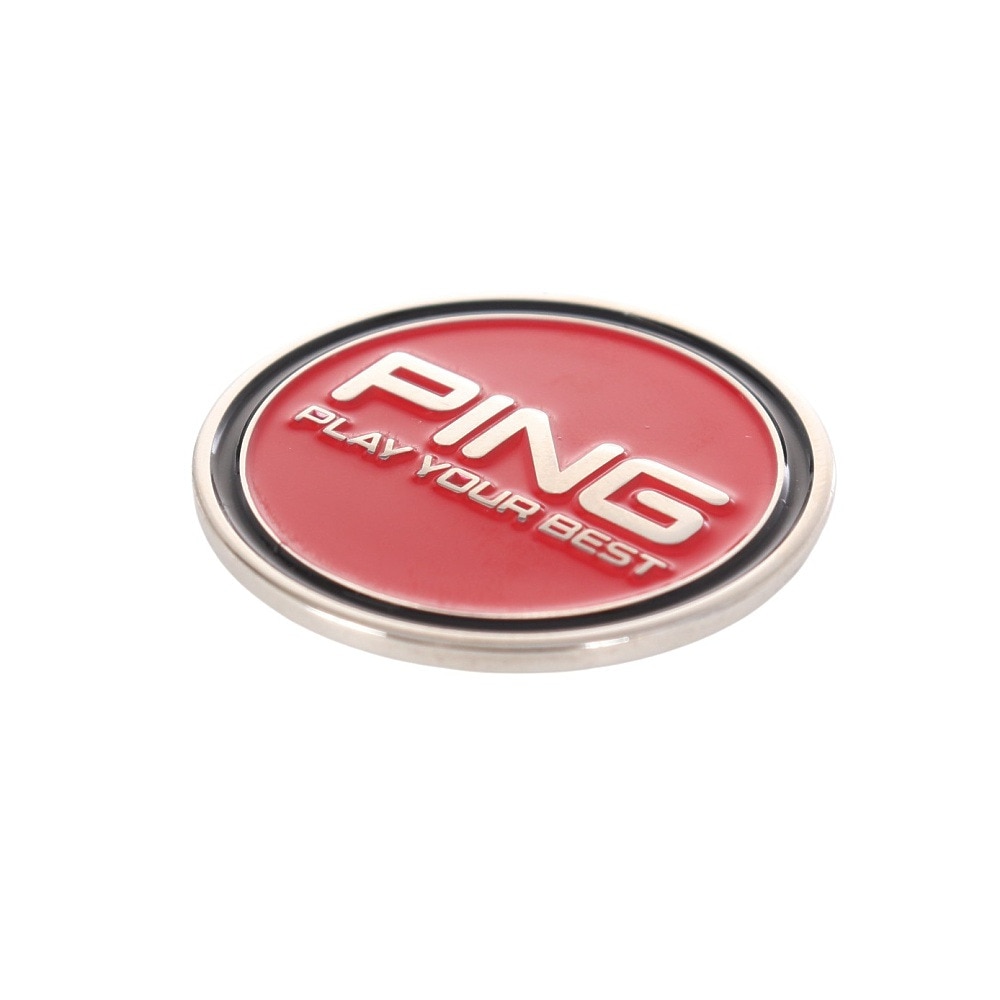ピン（PING）（メンズ、レディース）スターズ&ストライプス クリップマーカー AC-F2402 RED 37503