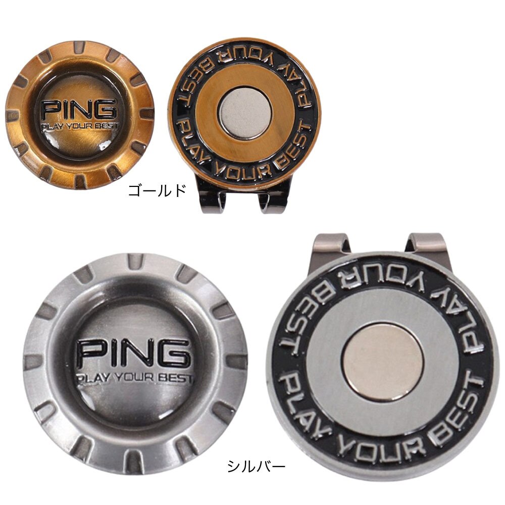 ピン（PING）（メンズ、レディース）サークルクリップマーカー AC-P2402 GLD 37500