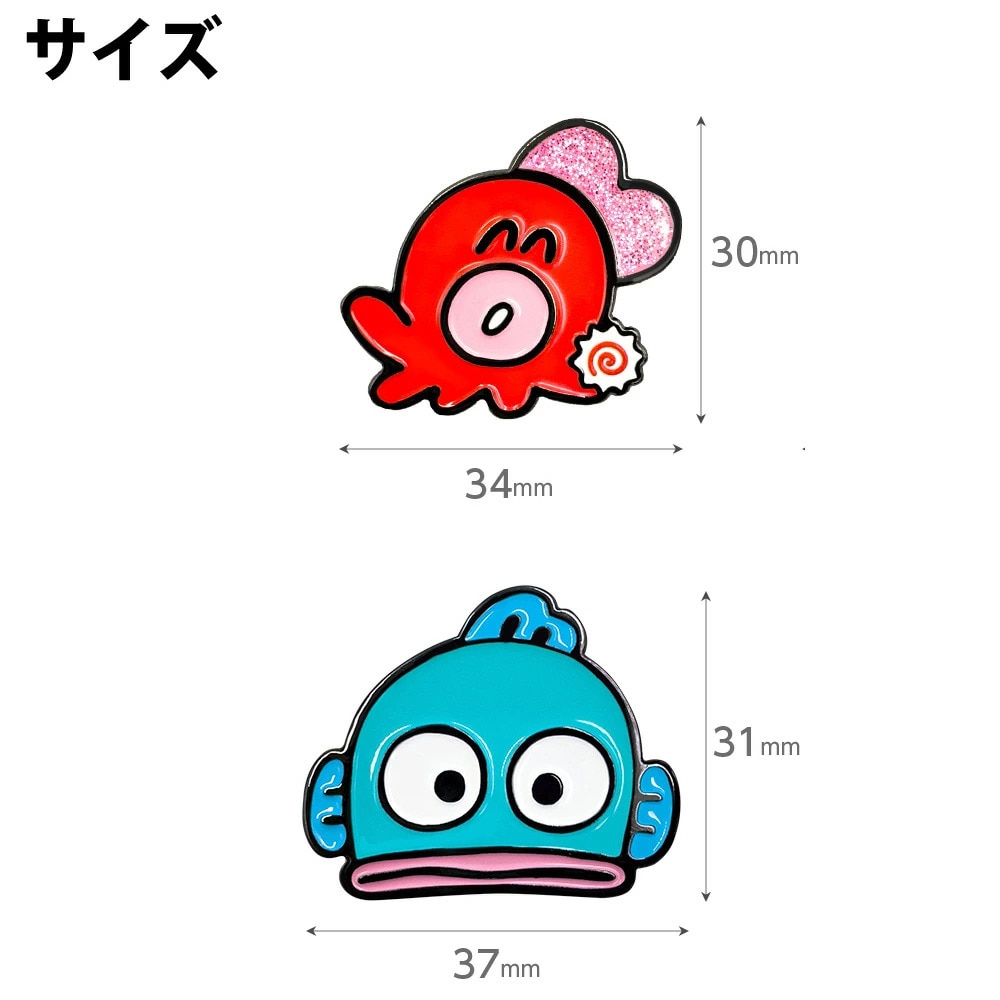 ホクシン（Hokushin）（メンズ、レディース）ハンギョドン ゴルフマーカー クリップタイプ HGM1 ハンギョドンCLMK