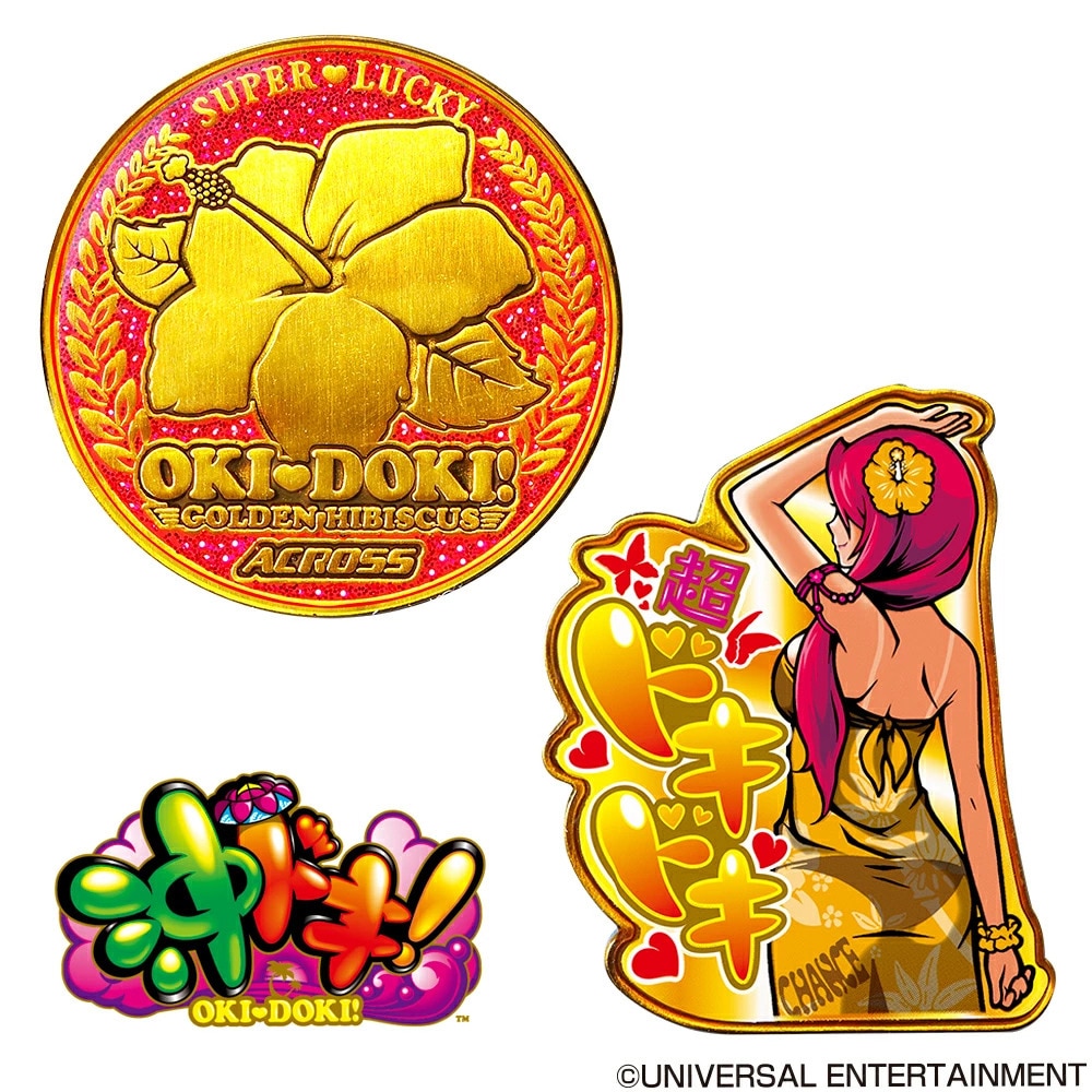 ホクシン（Hokushin）（メンズ、レディース）沖ドキ! ゴルフマーカー ODKM1 オキドキCLMK