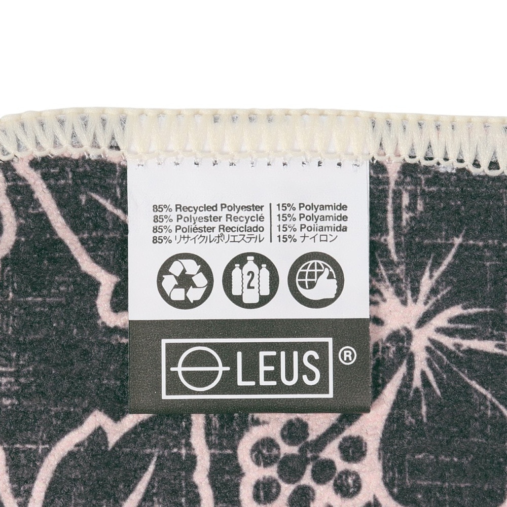 レウス（LEUS）（メンズ、レディース、キッズ）エコ タオル THE ECO TOWEL BLACK PETAL 08FTTRBPBK