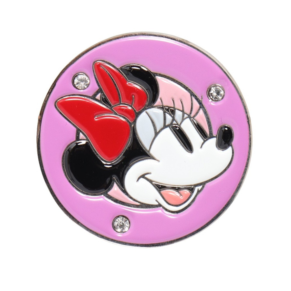 DISNEY（DISNEY）（メンズ、レディース）DISNEY GOLF マーカー ミニー XYMG4FM1-ピンク