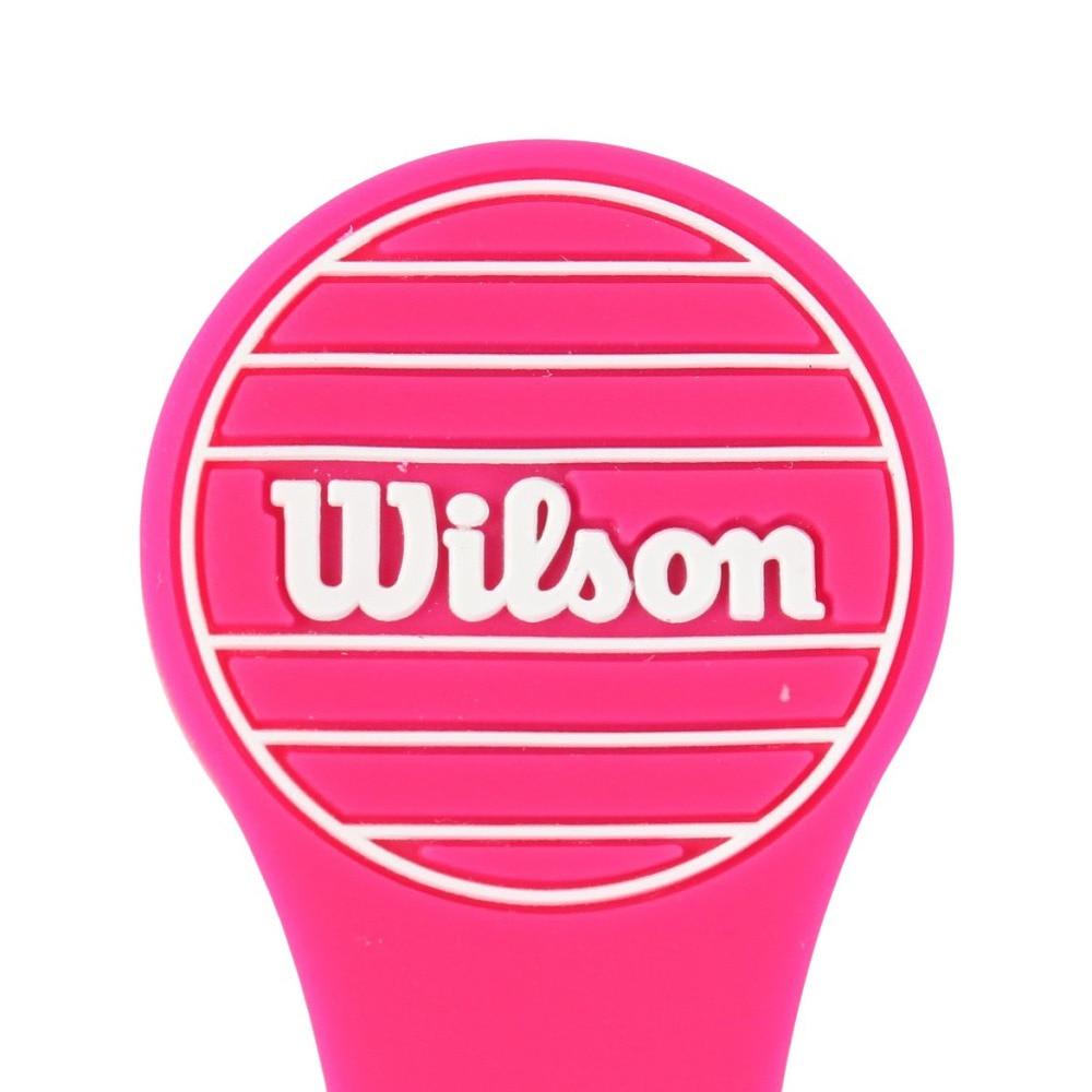 ウイルソンゴルフ（Wilson Golf）（メンズ、レディース）シリコンクリップマーカー WBCM-2418 PNK
