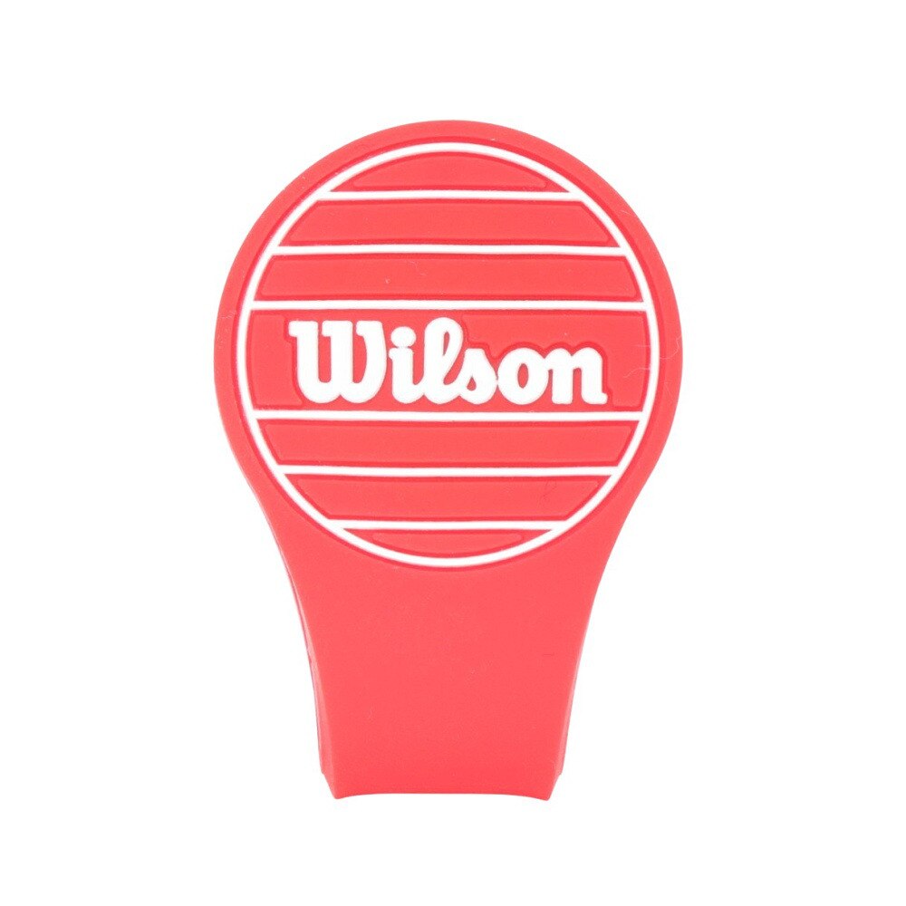 ウイルソンゴルフ（Wilson Golf）（メンズ、レディース）シリコンクリップマーカー WBCM-2418 RED