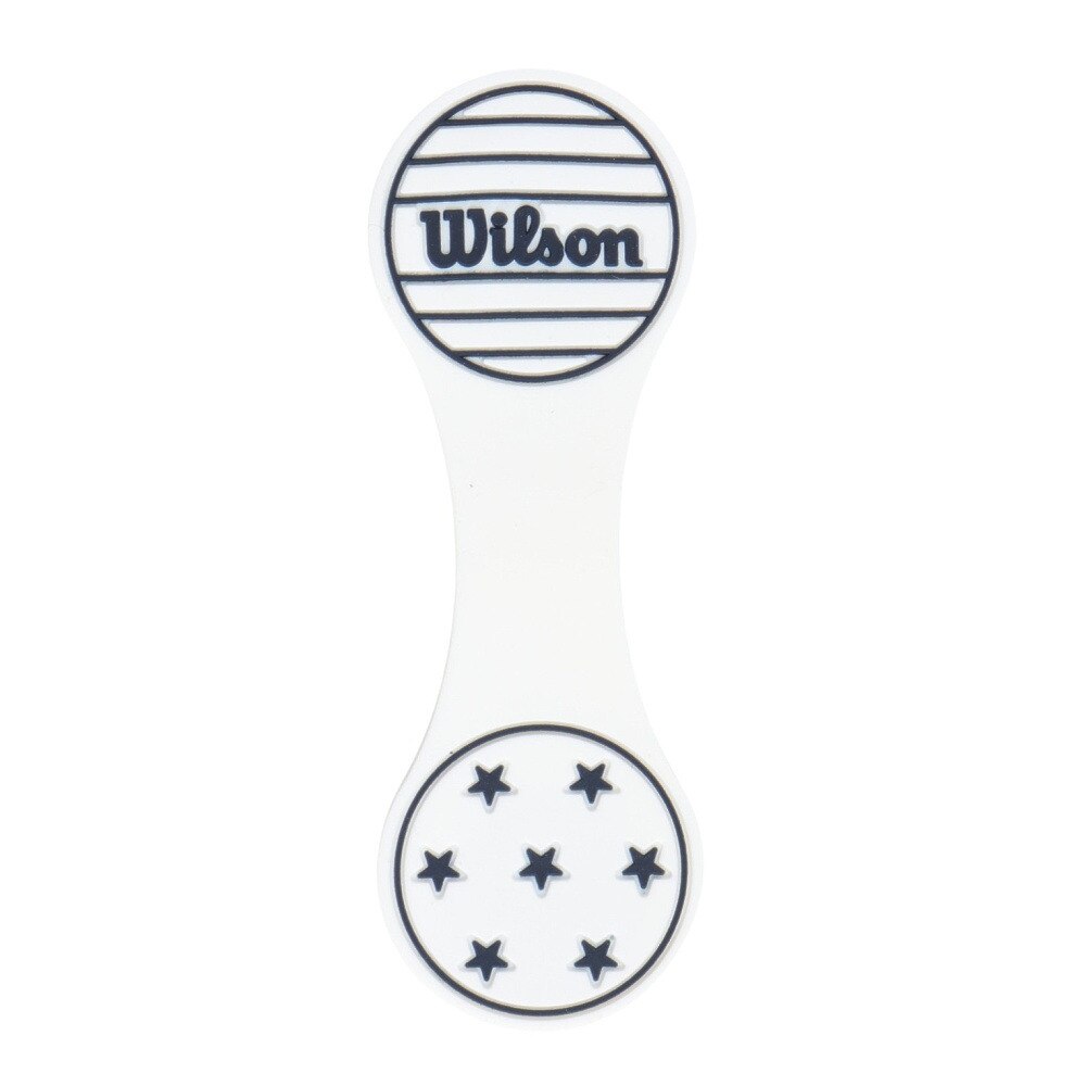 ウイルソンゴルフ（Wilson Golf）（メンズ、レディース）シリコンクリップマーカー WBCM-2418 WHT