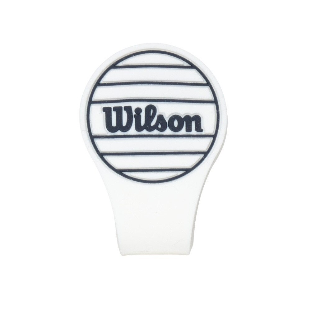 ウイルソンゴルフ（Wilson Golf）（メンズ、レディース）シリコンクリップマーカー WBCM-2418 WHT