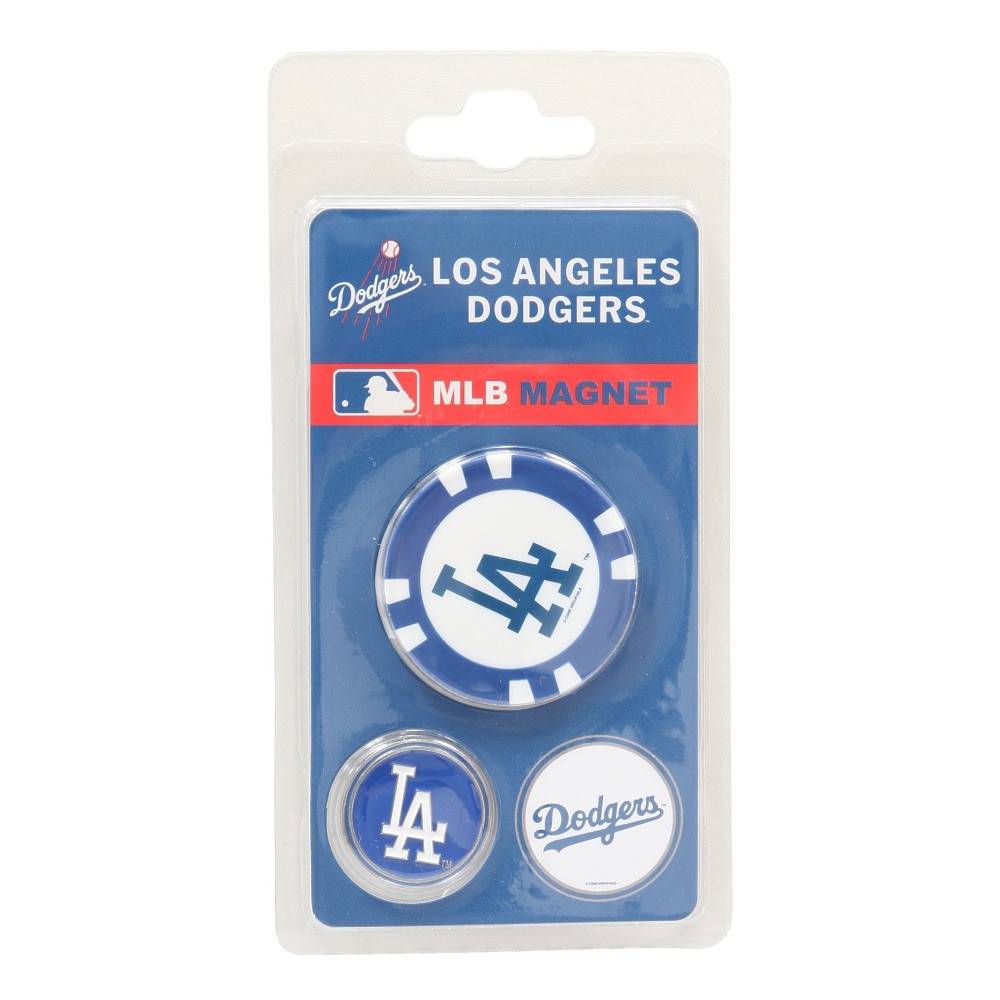 エムエルビー（MLB）（メンズ、レディース、キッズ）ゴルフ MLBマグネットマーカー ロサンゼルス・ドジャース LA-MGN01/BLUE