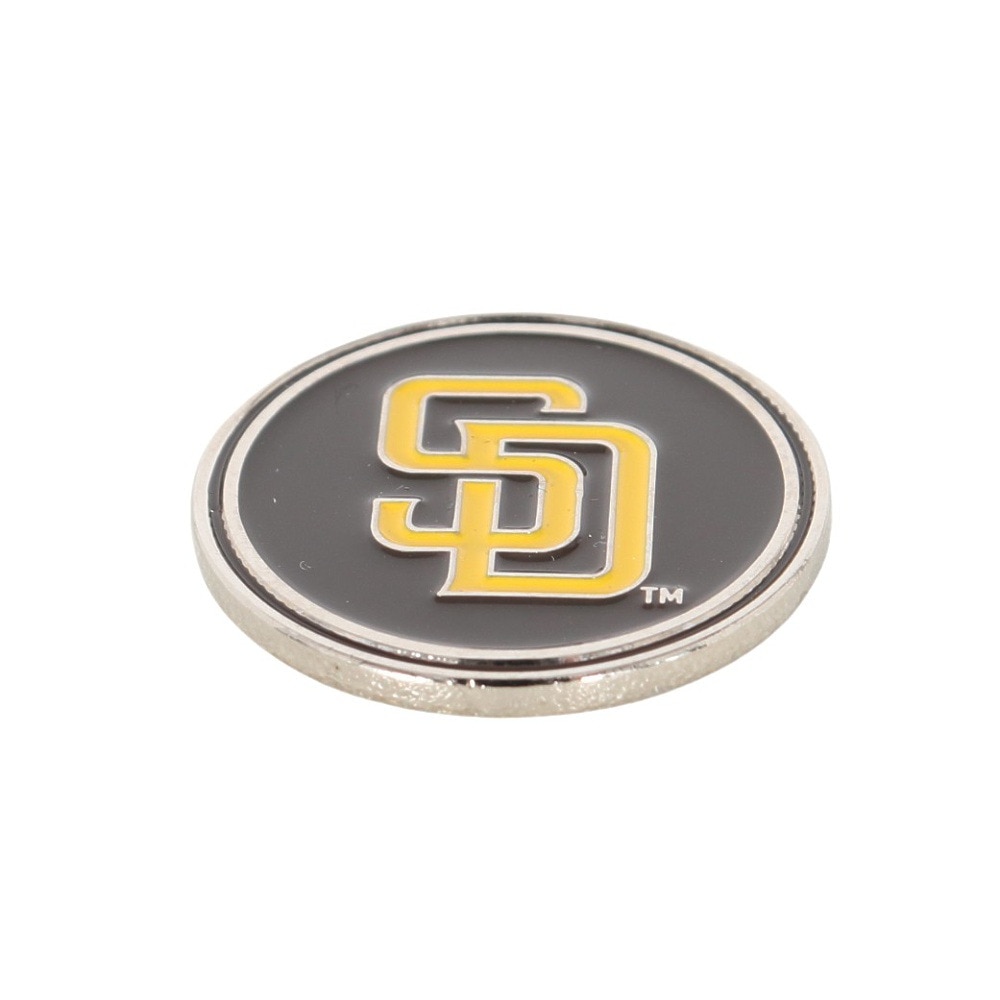 エムエルビー（MLB）（メンズ、レディース、キッズ）ゴルフ MLBマグネットマーカー サンディエゴ・パドレス SD-MGN01/BROWN