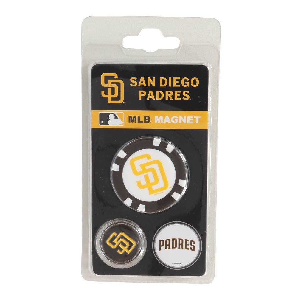 エムエルビー（MLB）（メンズ、レディース、キッズ）ゴルフ MLBマグネットマーカー サンディエゴ・パドレス SD-MGN01/BROWN