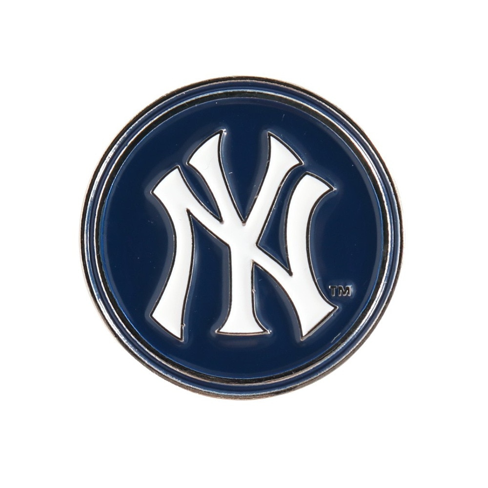 エムエルビー（MLB）（メンズ、レディース、キッズ）ゴルフ MLBマグネットマーカー ニューヨーク・ヤンキース YK-MGN01/NAVY