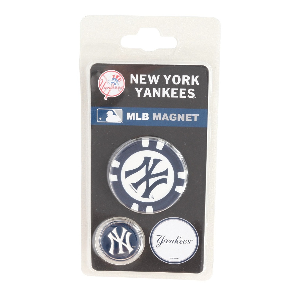 エムエルビー（MLB）（メンズ、レディース、キッズ）ゴルフ MLBマグネットマーカー ニューヨーク・ヤンキース YK-MGN01/NAVY
