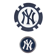 (メンズ、レディース、キッズ)ゴルフ MLBマグネットマーカー ニューヨーク・ヤンキース YK-MGN01/NAVY