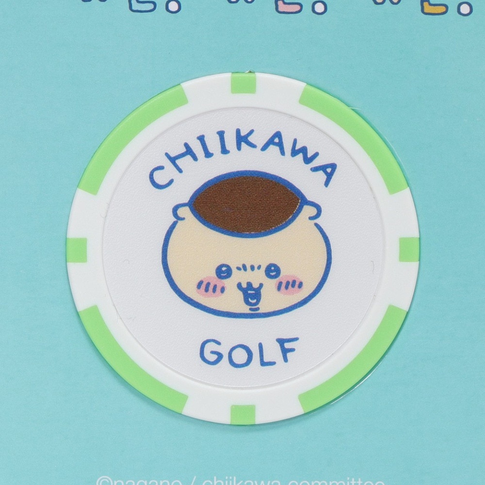 ちいかわ（メンズ、レディース）ゴルフ カジノマーカー くりまんじゅう 2409-CKG012WH00