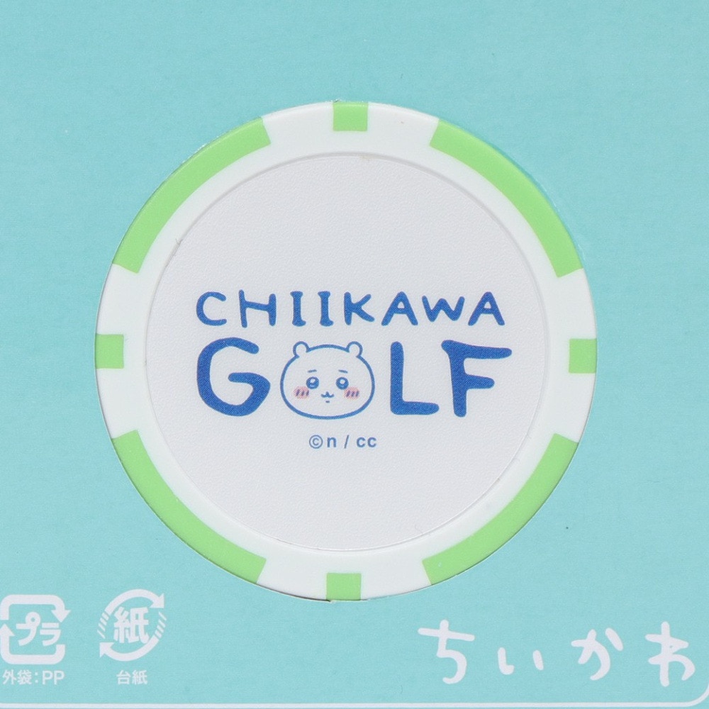 ちいかわ（メンズ、レディース）ゴルフ カジノマーカー くりまんじゅう 2409-CKG012WH00