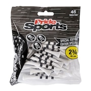 (メンズ、レディース)プライド ウッドティー 69mm スカル T-763 630 45本入り