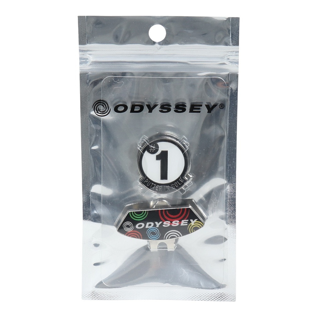 オデッセイ（ODYSSEY）（メンズ、レディース）ゴルフ ロゴ マーカー 5925211ODY BK