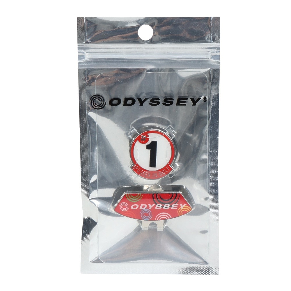 オデッセイ（ODYSSEY）（メンズ、レディース）ゴルフ ロゴ マーカー 5925212ODY 25 BL