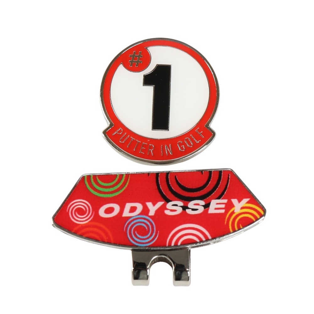 オデッセイ（ODYSSEY）（メンズ、レディース）ゴルフ ロゴ マーカー 5925212ODY 25 BL