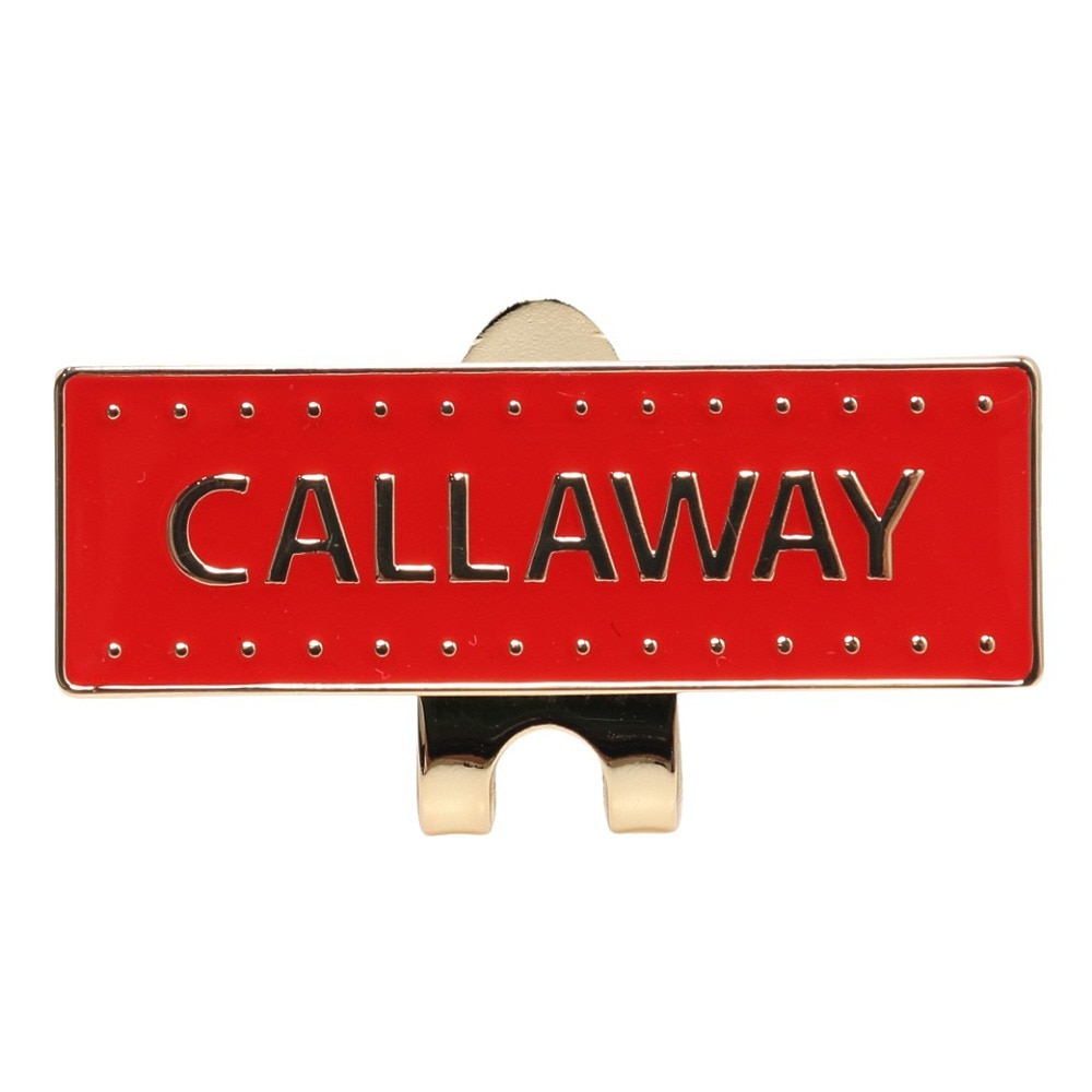 キャロウェイ（CALLAWAY）（メンズ、レディース、キッズ）ゴルフマーカー ラブキャロウェイ 25 5925203 RED