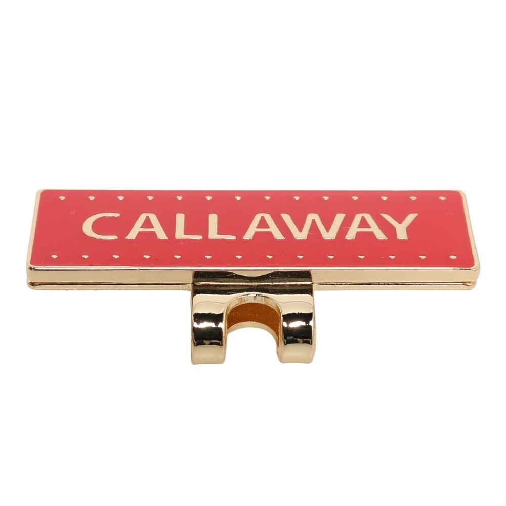 キャロウェイ（CALLAWAY）（メンズ、レディース、キッズ）ゴルフマーカー ラブキャロウェイ 25 5925203 RED