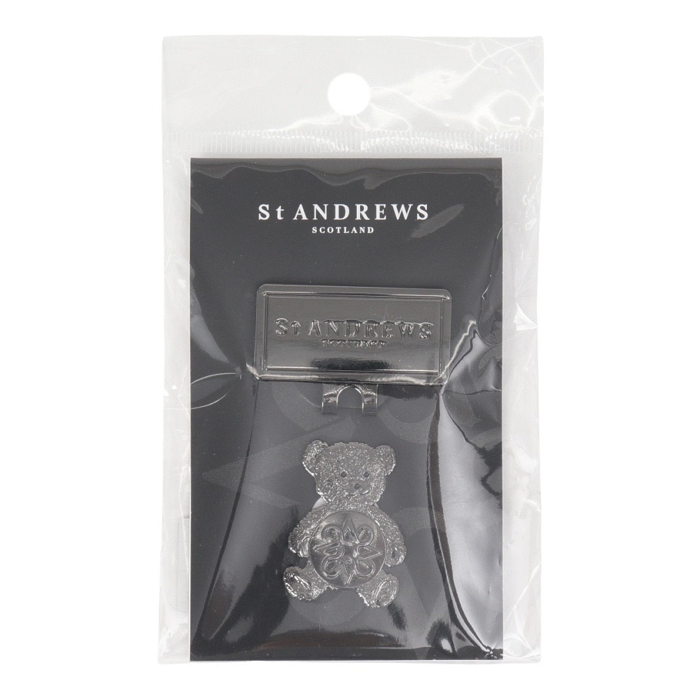セントアンドリュース（ST.ANDREWS）（メンズ、レディース）ゴルフ テディベア クリップマーカー 042-5984327-010
