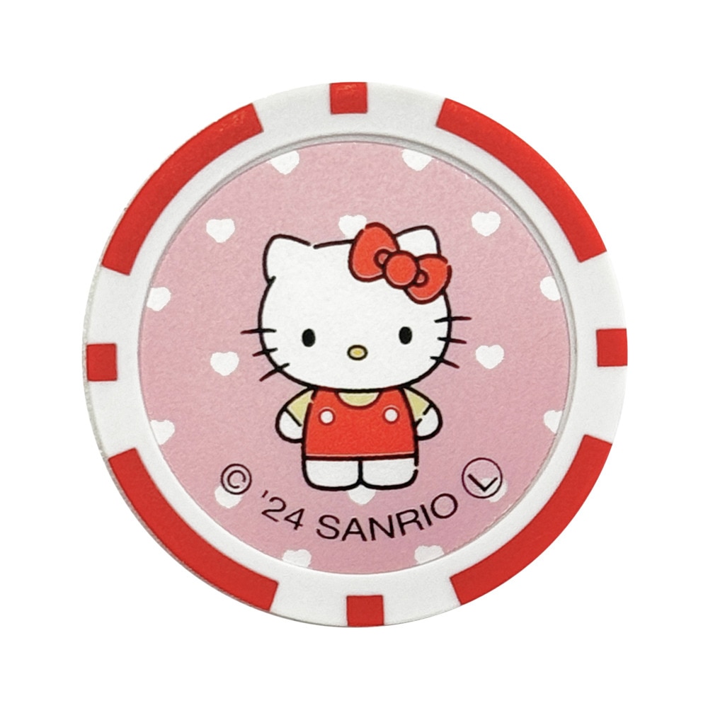 サンリオ（Sanrio）（メンズ、レディース）ゴルフ チップマーカー ハローキティ X-MC-KT