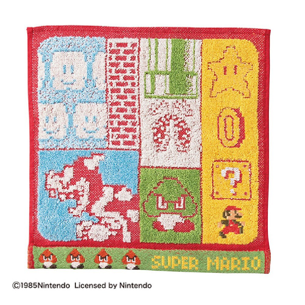 マルシン（MARUSHIN）（メンズ、レディース、キッズ）マリオ 地上ステージ ミニタオル 4485003300 マリオ