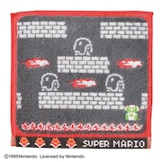 (メンズ、レディース、キッズ)クッパ城ステージ ミニタオル 4485005100 スーパーマリオ