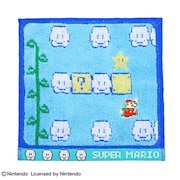 (メンズ、レディース、キッズ)雲ステージ ミニタオル 4485007100 スーパーマリオ