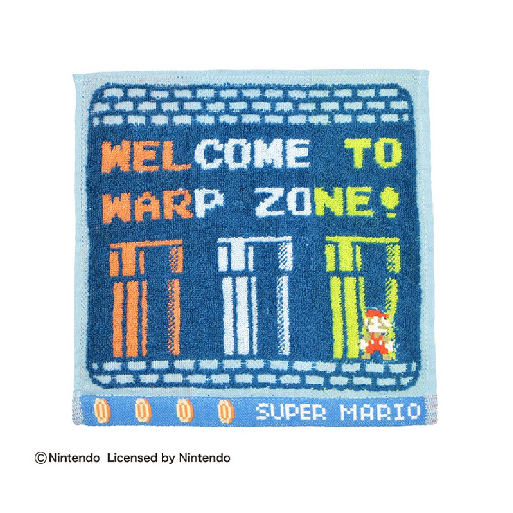 マルシン（MARUSHIN）（メンズ、レディース、キッズ）マリオ ワープゾーン ミニタオル 4485007200 スーパーマリオ