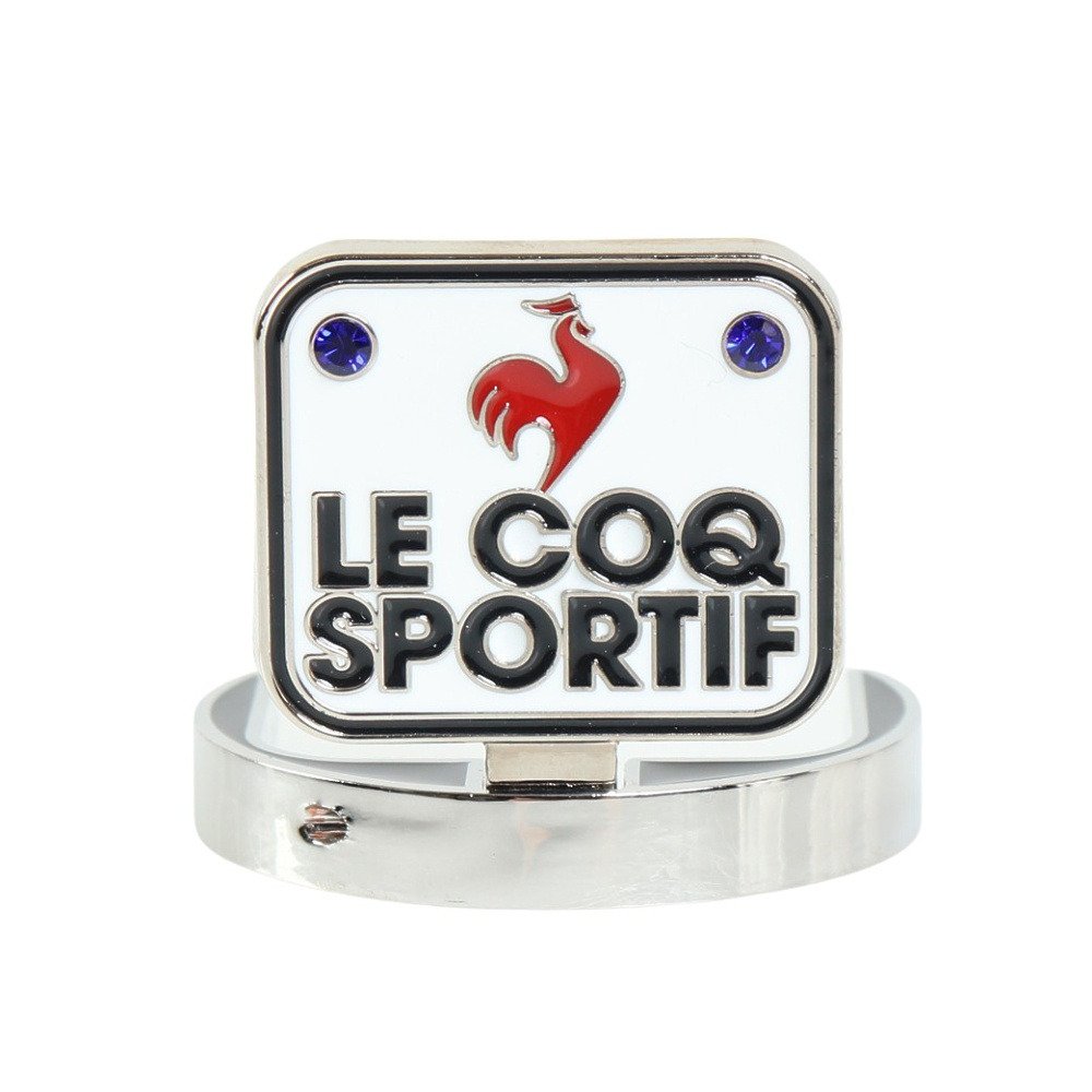 ルコックスポルティフ（lecoqsportif）（メンズ、レディース）ゴルフ フリップアップタイプ マーカー LG5FAZ63L WHNV