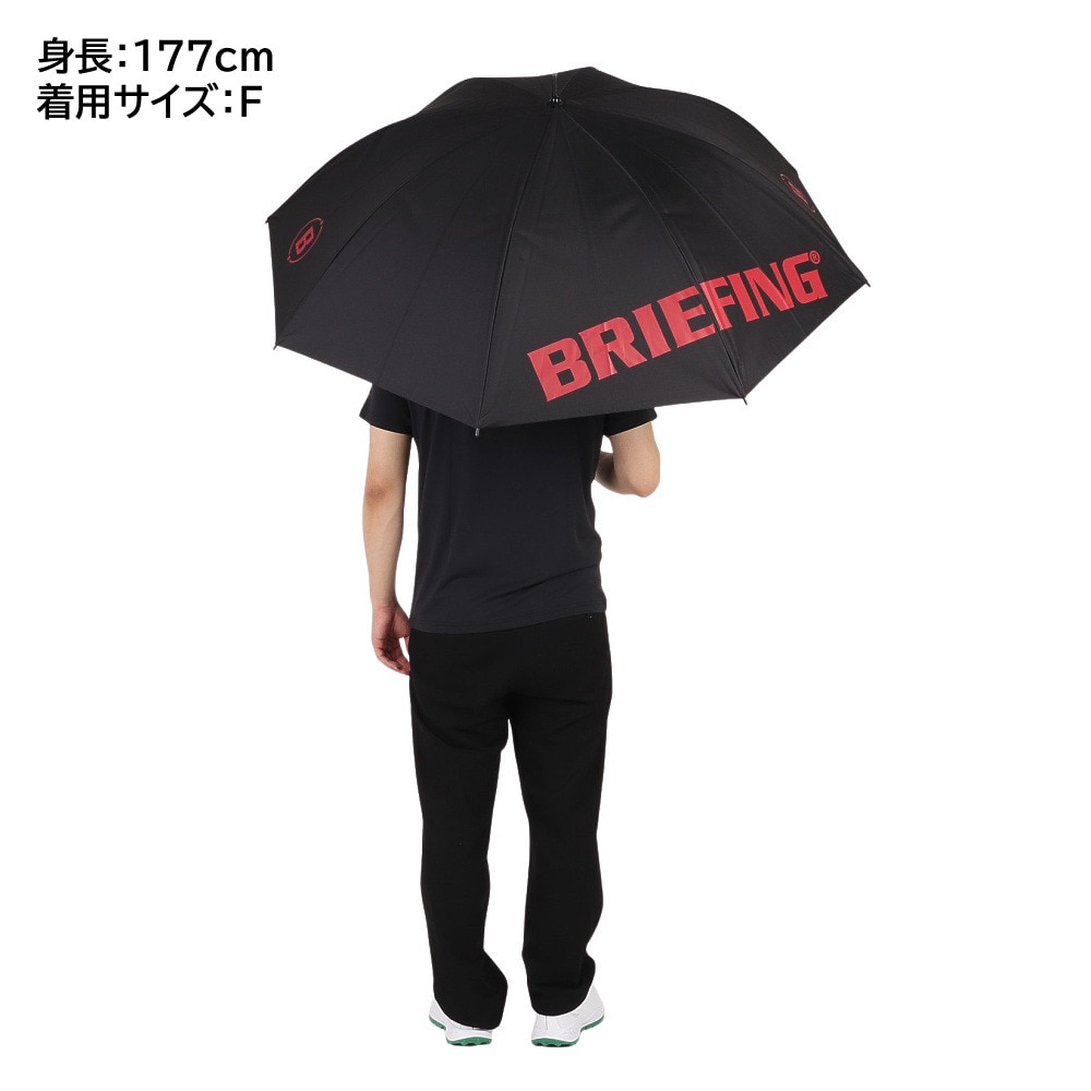 ブリーフィング（BRIEFING）（メンズ、レディース、キッズ）ゴルフ 傘 日傘 撥水 晴雨兼用 カーボンシャフトアンブレラ BRG221G25-010