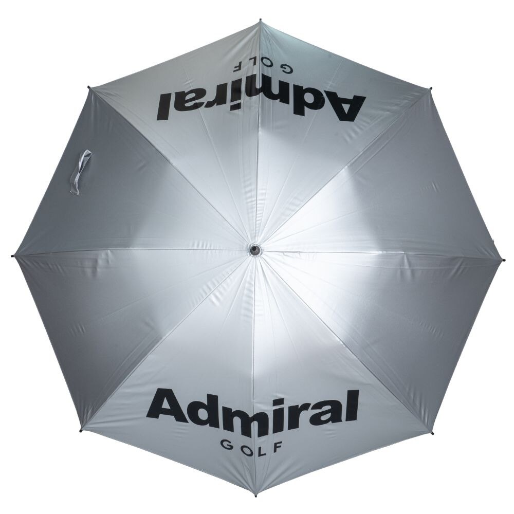 アドミラル ゴルフ（Admiral GOLF）（メンズ、レディース）ゴルフ 傘 日傘 晴雨兼用 アンブレラ ADMZ2BK2-SLV