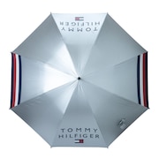 トミーヒルフィガー（TOMMY HILFIGER）（メンズ、レディース）ゴルフ 傘 日傘 晴雨兼用 アンブレラ THMG2FK3-SLV
