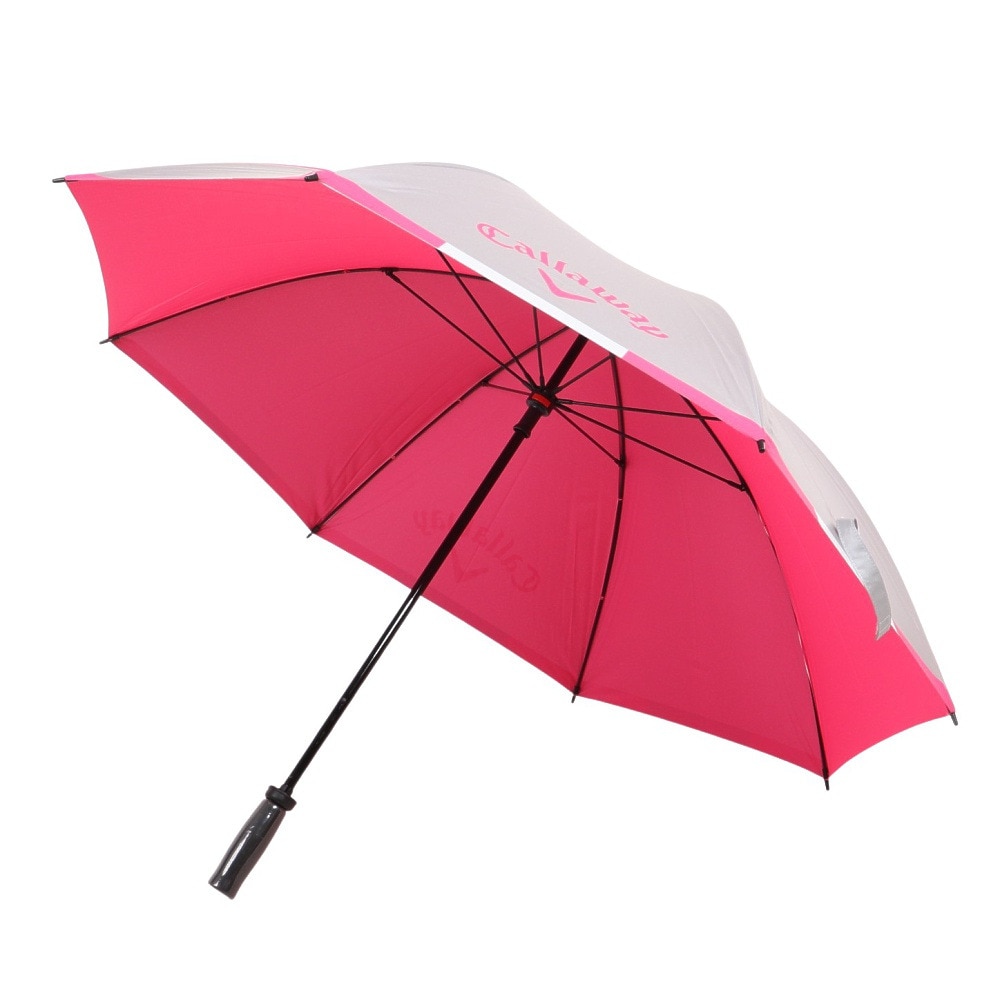 キャロウェイ（CALLAWAY）（メンズ、レディース）ゴルフ 傘 日傘 晴雨兼用 UVカラーアンブレラ70 23 5923022 PK